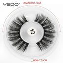 Dramatic 3D Mink Eyelashes for Pros