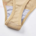 High Waist Seamless Body Shaper Briefs Firm Control Thong