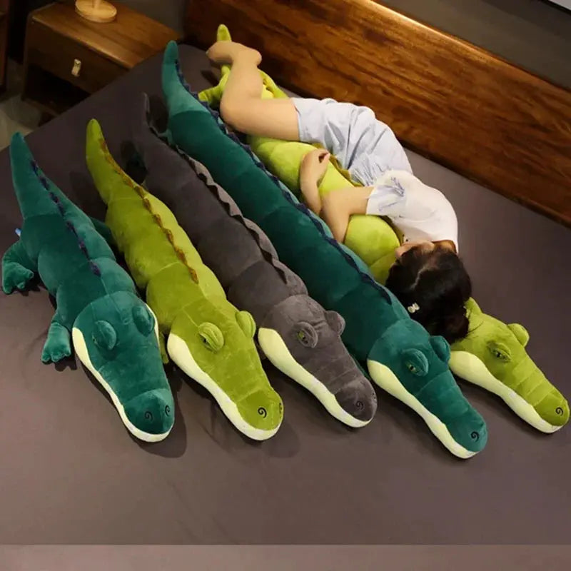 80 To 180cm Simulation Crocodile Plush Toys Long Pillow Doll