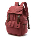 Vintage Canvas Backpack 20L Anti Theft