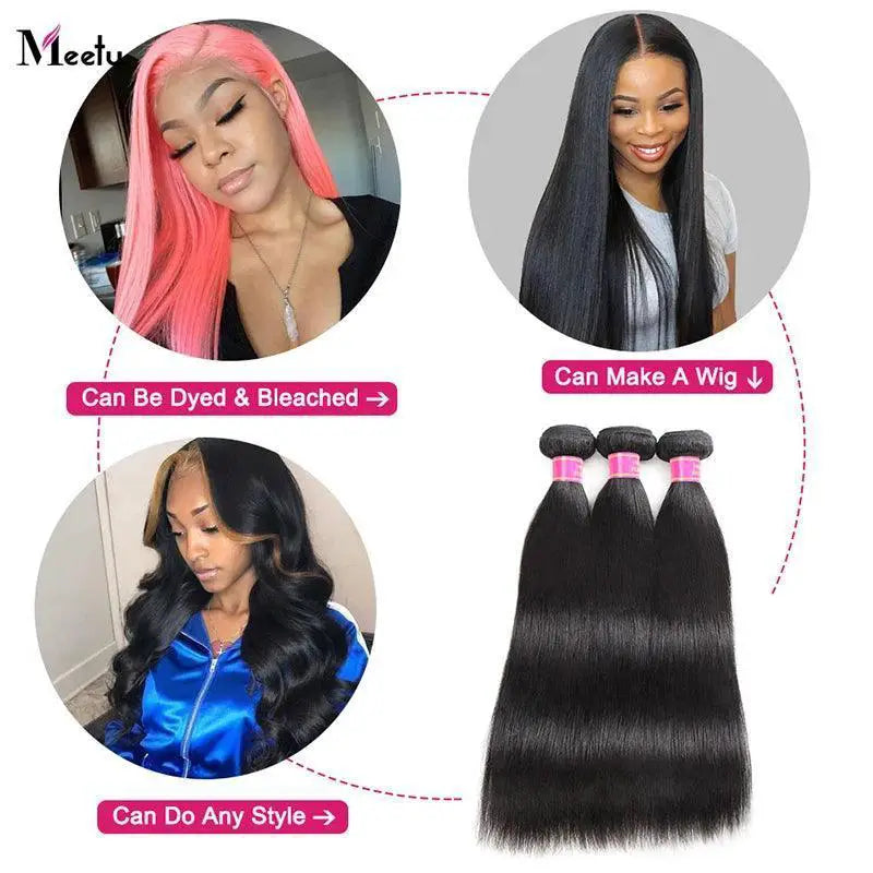 Luxurious Brazilian Virgin Hair Bundle for Volume and Length