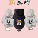 Winter Cotton Dog Hoodies for French Bulldogs - Warm & Stylish