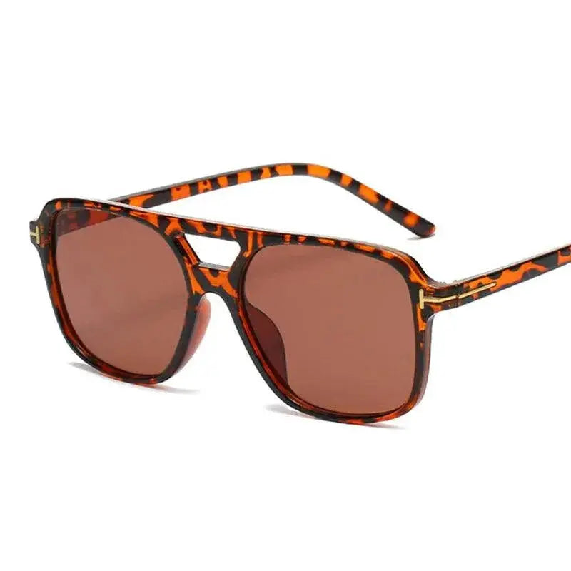Retro Square Mirror Sunglasses For Women Candy Shades