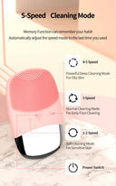 Electric Face Cleansing Brush Sonic Electric Facial Cleanser
