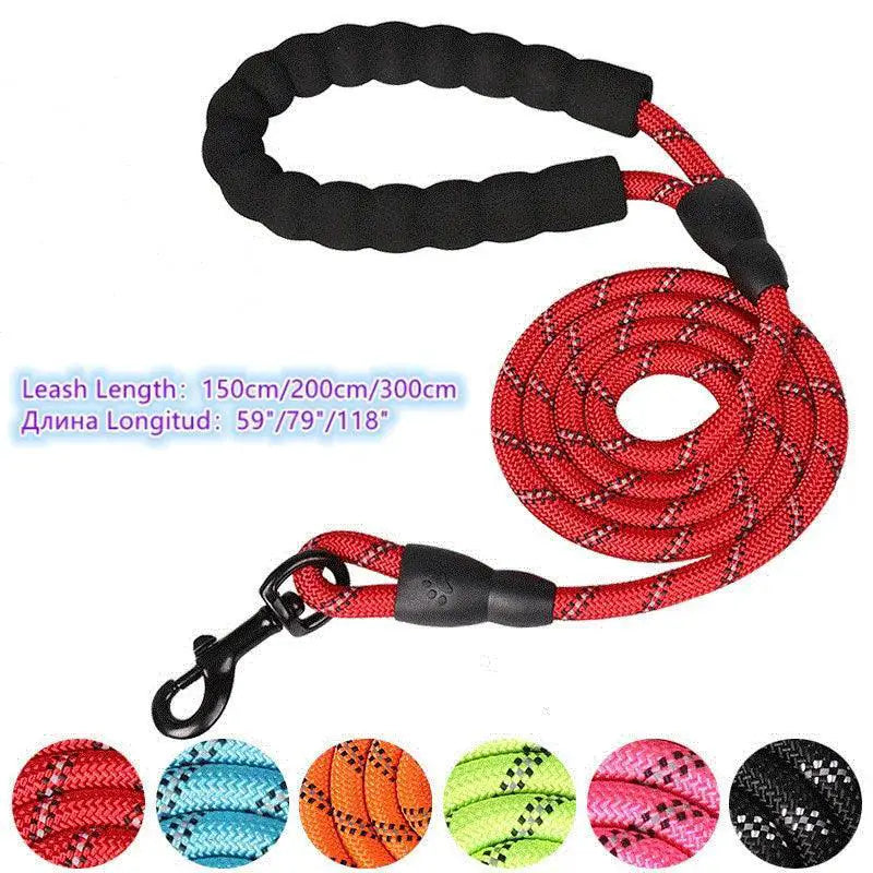 Reflective Strong Dog Leash for Golden Retrievers 6 Colors