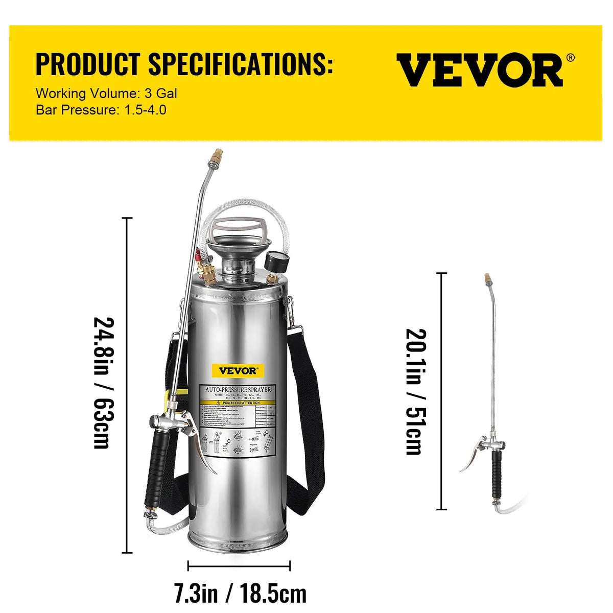 Stainless Steel Garden Sprayer — product image 11