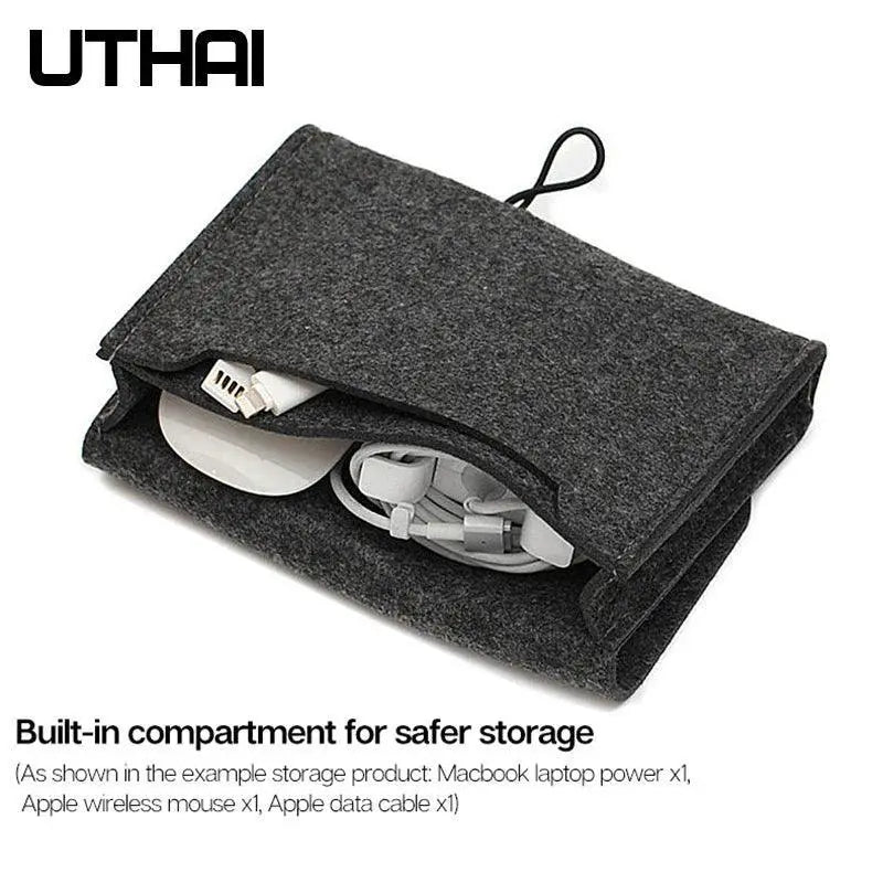 Utahi T29 Portable Tech Organizer Secure Your Digital Gear