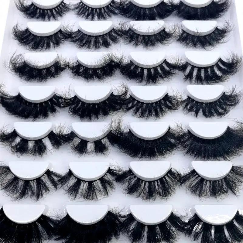 3D Mink Fluffy Eyelashes Variety Pack For Eye Looks