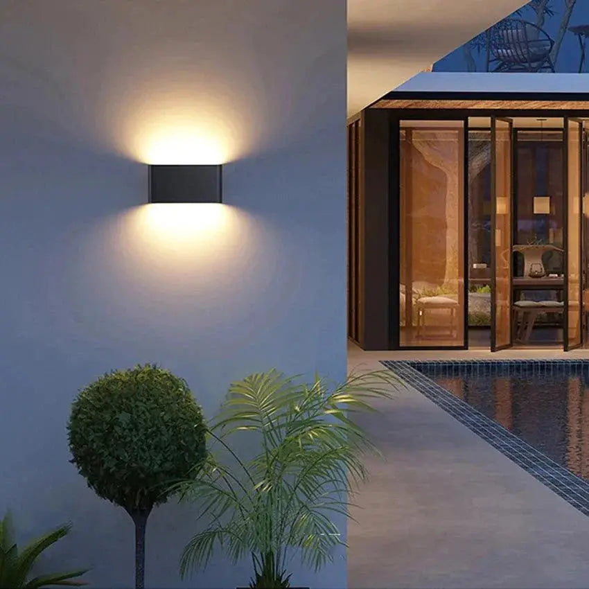 Modern LED Wall Light Indoor Outdoor Fixture For Home
