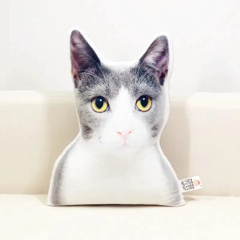 Custom Pet Photo Velvet Pillow Gift For Pet Lovers