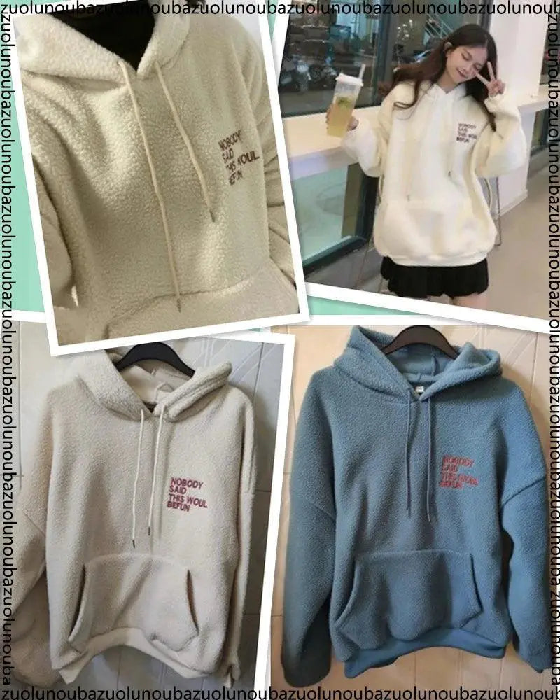 Blue Velvet Cashmere Hoodie Stay Warm And Stylish For Winter