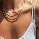 Hot Fashion Unisex Snake Chain Choker Necklace For Women