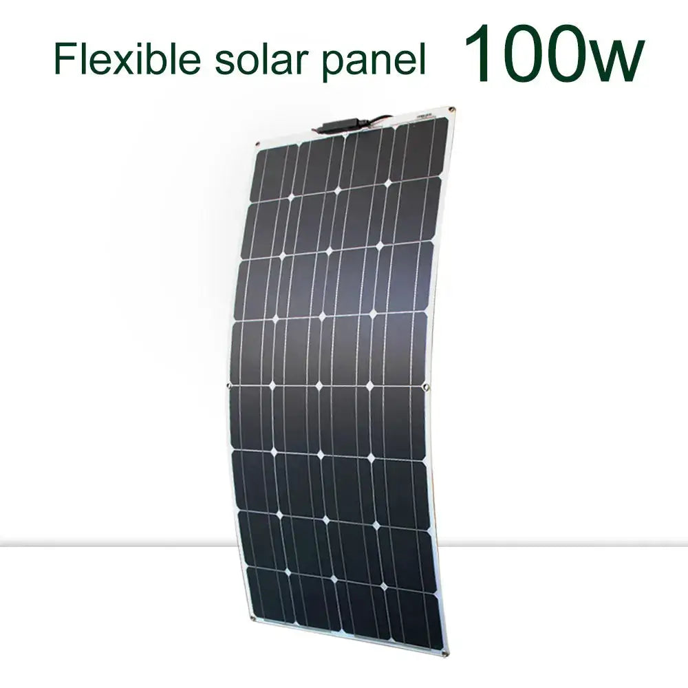100w 200w 300w Portable Flexible Solar Panel – Lightweight, Durable & Versatile for On-the-Go Power Solutions