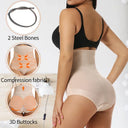 High Waist Tummy Control Shapewear For Butt Lifting Slimming
