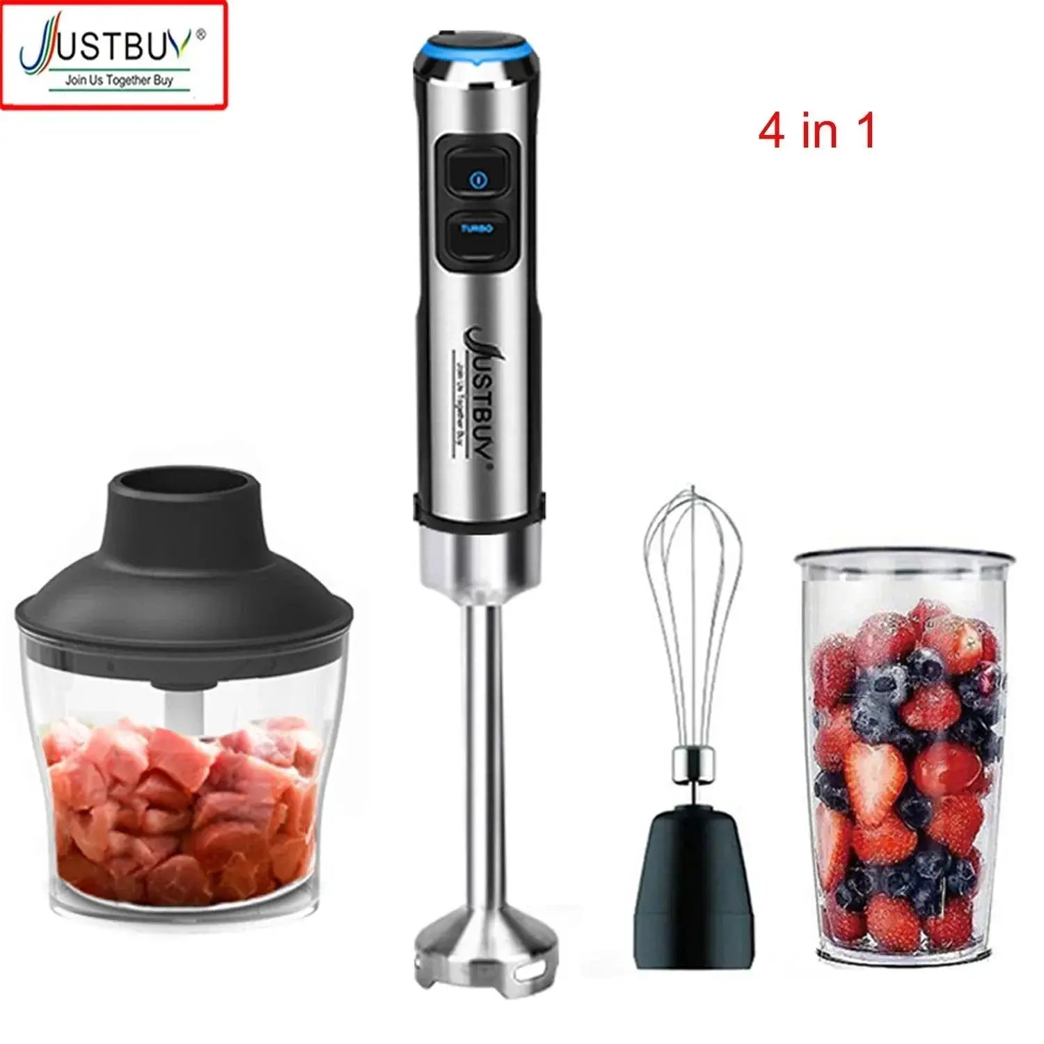 Led Factory Price 1500W 6 In 1 Electric Stick Blender