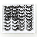 Ultimate 3D Mink False Eyelashes Variety Pack Fluffy Natural