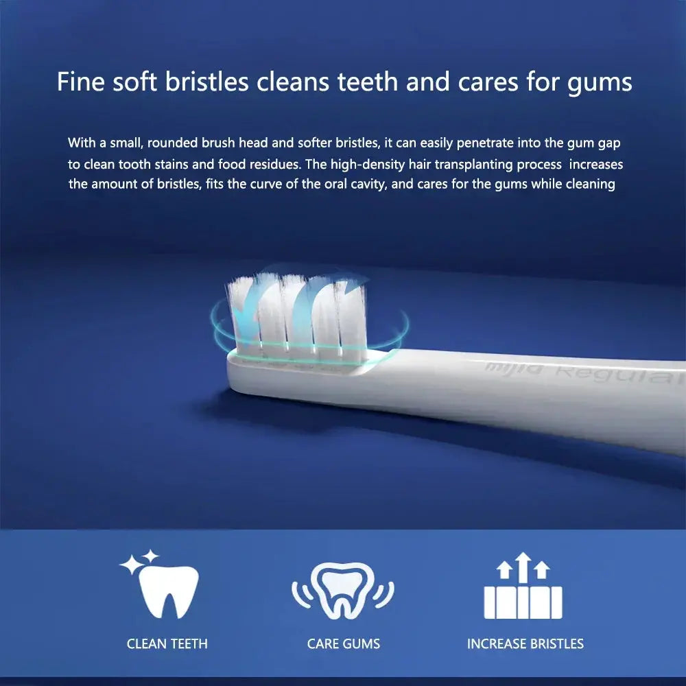 T100 Electric Toothbrush Sonic Heads USB Rechargeable