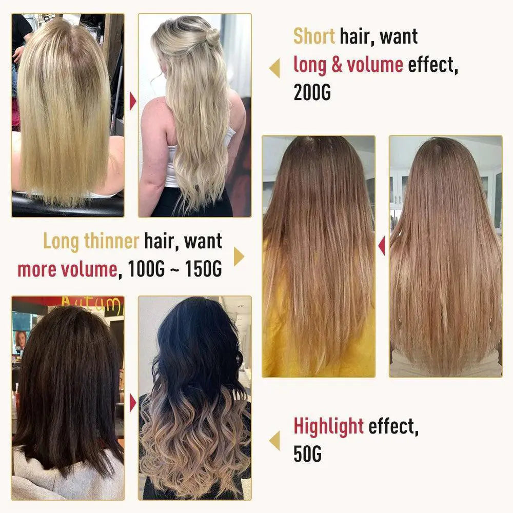 Invisible Beauty Seamless Brazilian Remy Hair Extensions