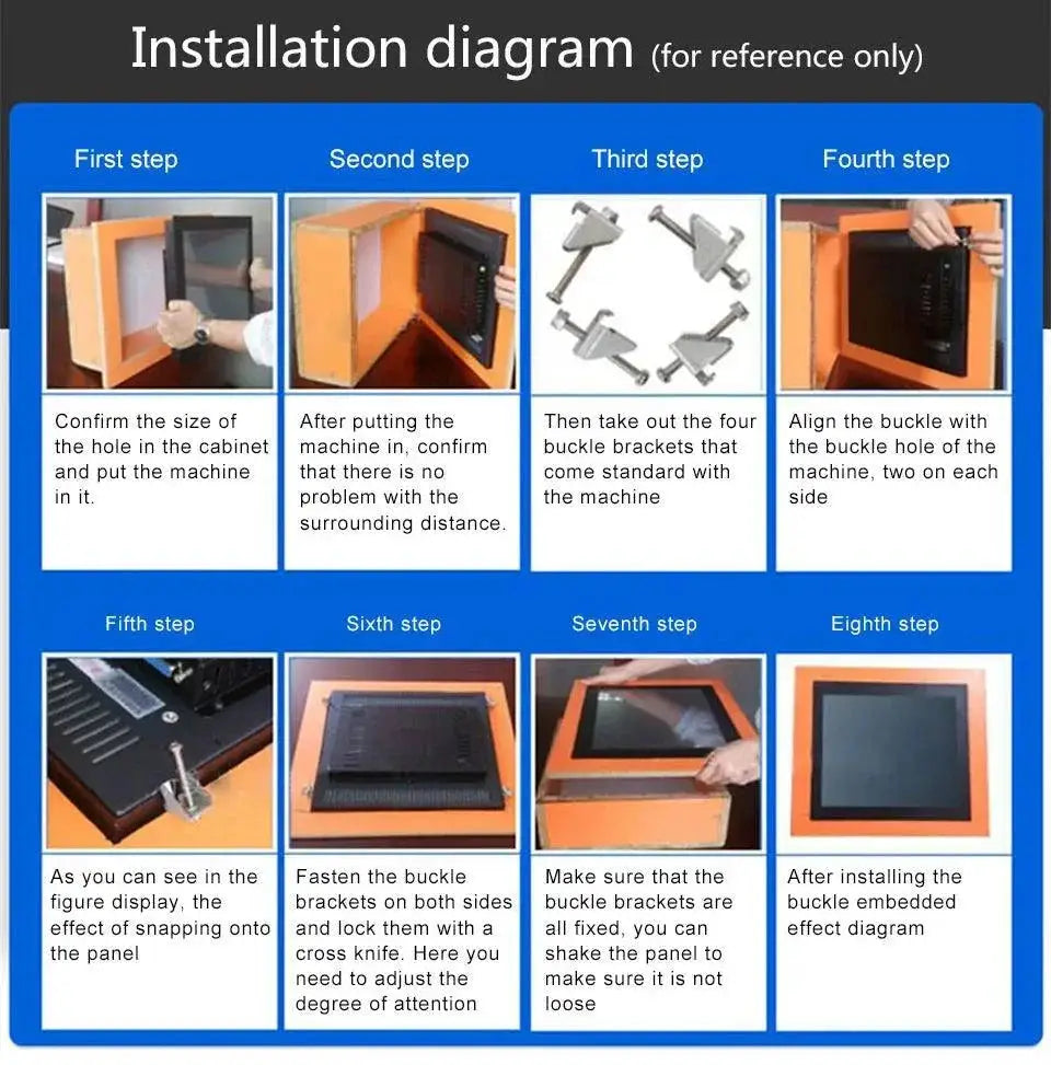 Rugged Touchscreen Panel PC For Industrial Control Solutions