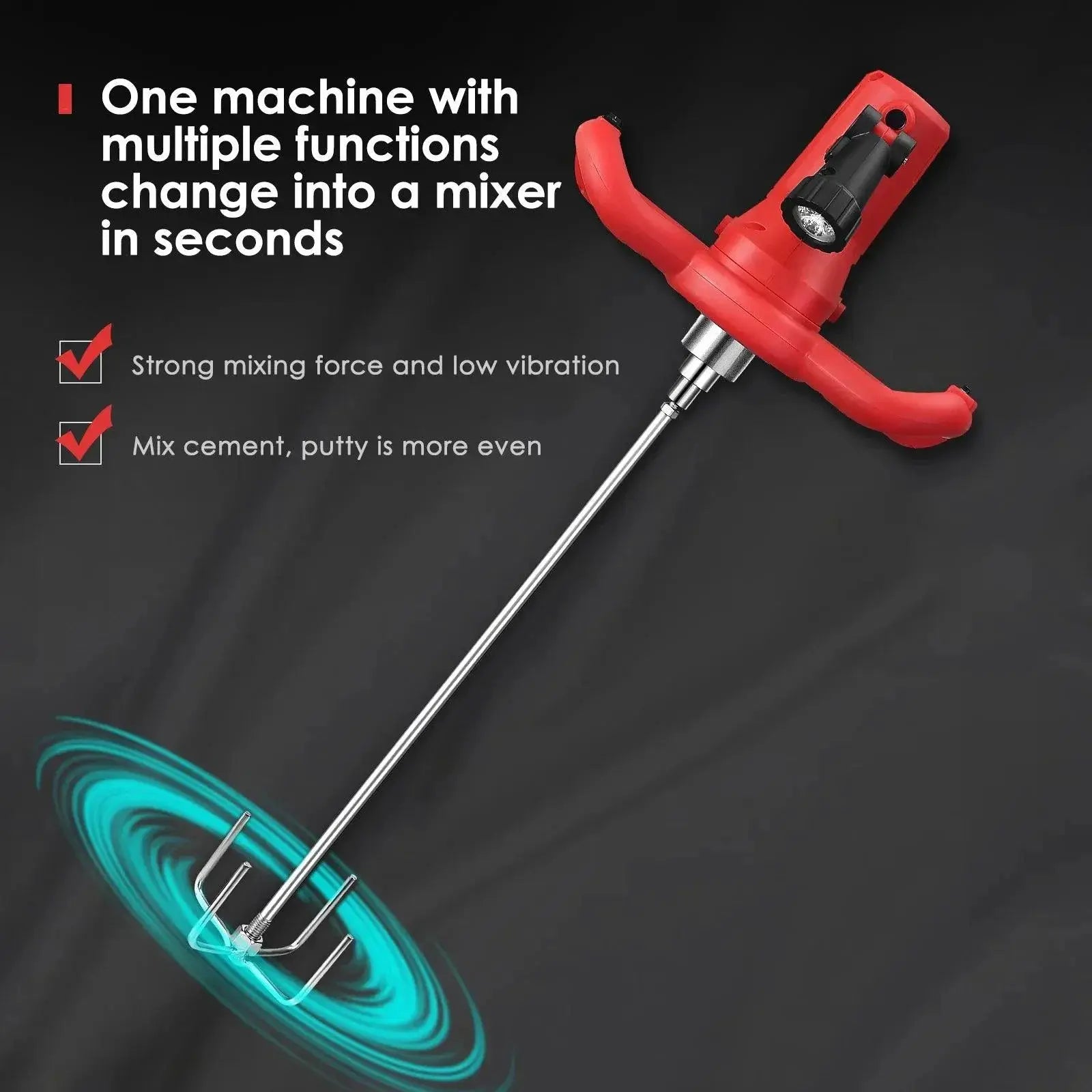 AC 220V 1700W Electric Concrete Mortar Trowel Machine