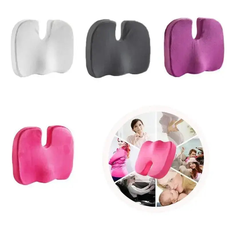 Orthopedic Memory Foam Coccyx Cushion for Comfort Anywhere