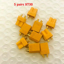 RC Lipo Battery Connectors Set: High Amp Gold Plated Plugs