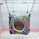 Winter Cube Small Pet Cage Hammock Cozy Retreat For Pets
