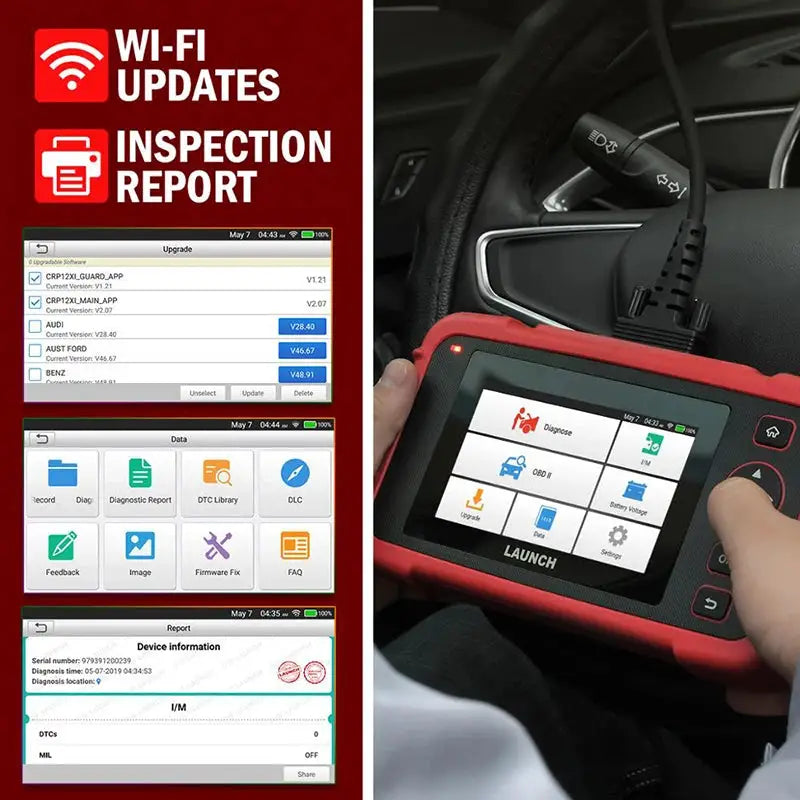 NEW LAUNCH CRP123XV2.0 OBD2 Scanner Car DIY Code Reader Automotive Diagnostic Tools Autoscanner Auto Scan Tool Diagnosis