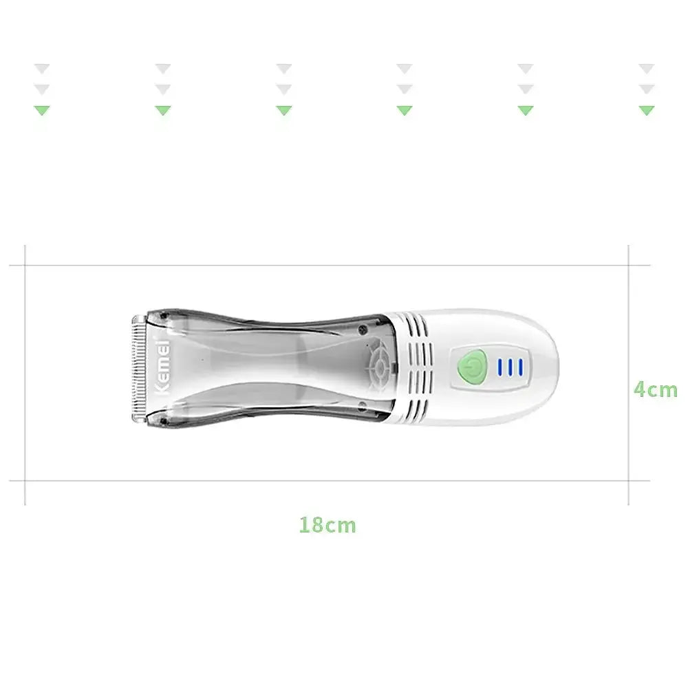 KM 79 Vacuum Haircut Kit Low Noise Baby Trimmer Cordless