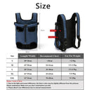 Pet Carrier Backpack: Stylish Denim Bag for Small Pets