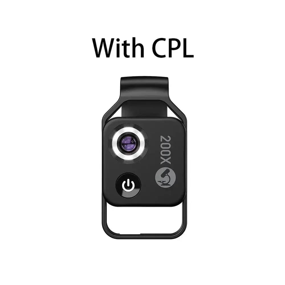 Smartphone Microscope Lens With LED Light High Resolution