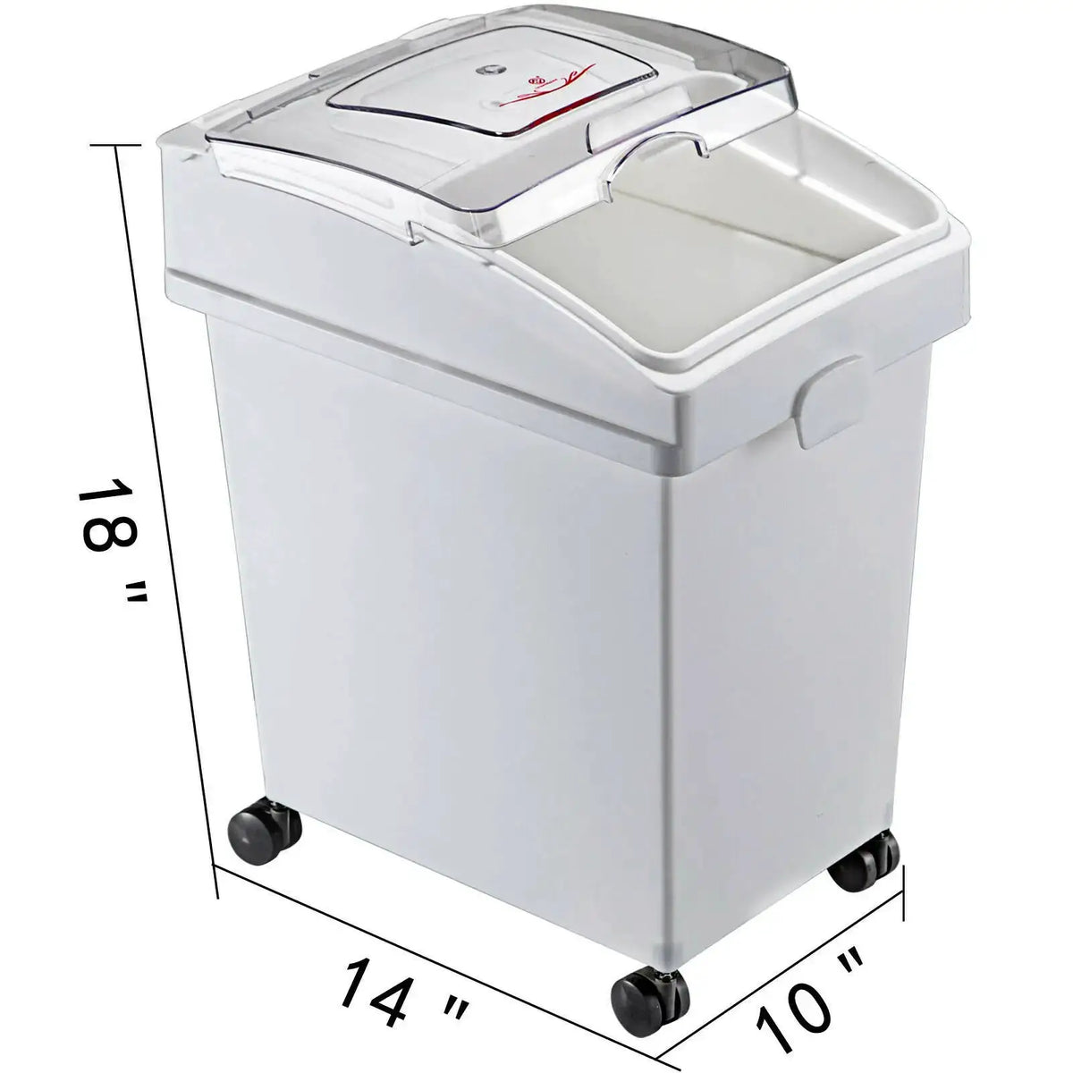 VEVOR Dry Ingredient Storage Bin with Scoop Caster Dustproof Rice — product view 6