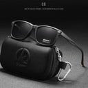 Polarized Square Sunglasses for Men and Women TR90 Frame