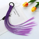 Colorful Girls Ponytail Headbands Beauty Hair Bands Kids