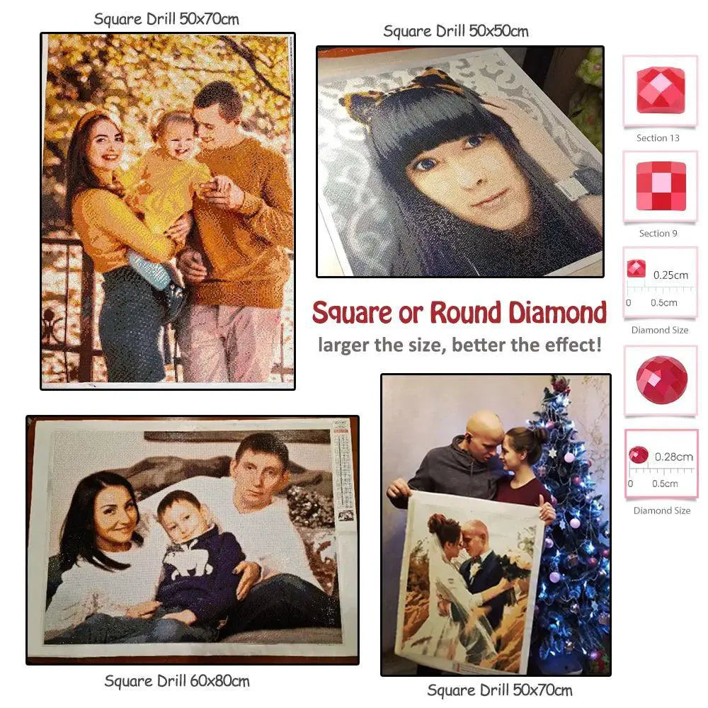 Evershine Custom Diamond Painting Rhinestone Embroidery Kit