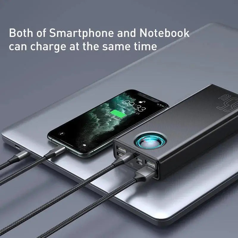 Baseus 30000mAh 65W PD Fast Charging Power Bank Pro