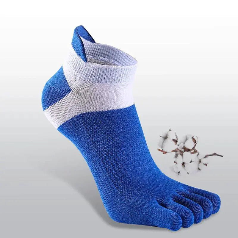 Active Comfort Five Toe Mens Summer Breathable Socks Trendy