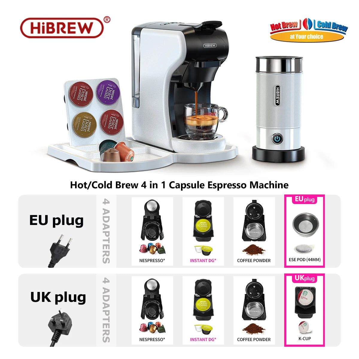 HiBREW in Multiple Capsule Coffee Maker Full Automatic With Hot — product view 9
