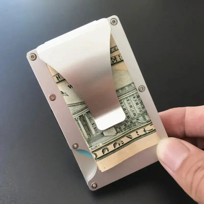 Slim Aluminium Credit Card Holder Wallet Card Organizer