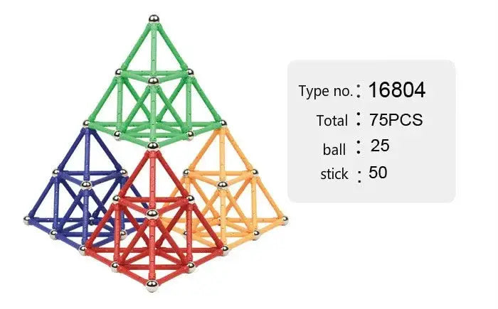 Magnetic Blocks for Kids Stem Learning — product view 8
