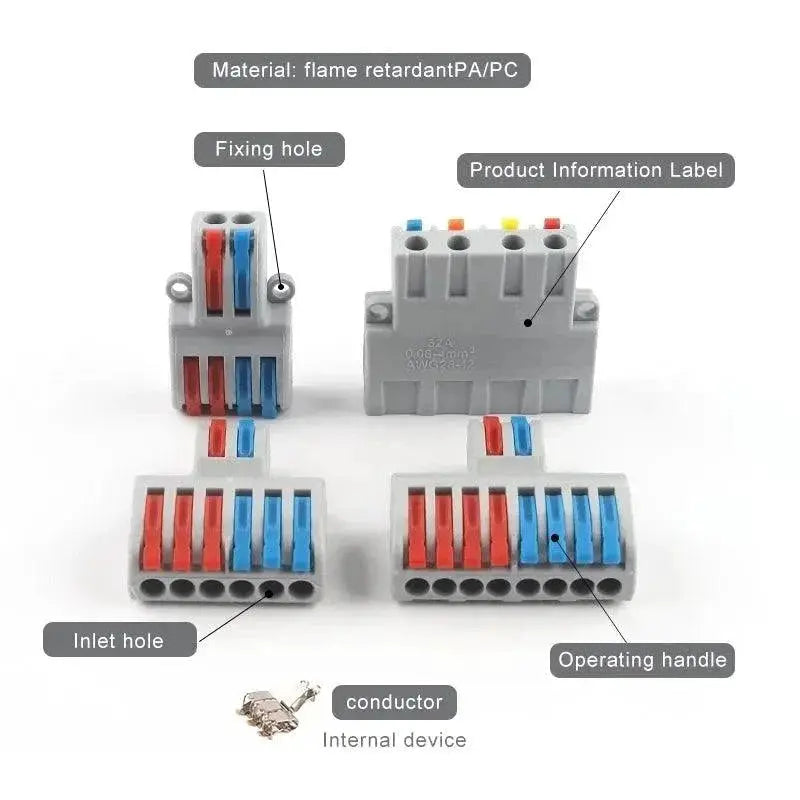 Universal Splitter Quick Connector For Easy Wiring Solutions