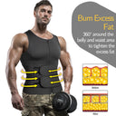 Men's Slimming Sauna Vest Body Shaper Waist Trainer