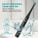 Fairywill Sonic Electric Toothbrushes for Adults Kids 5 Modes
