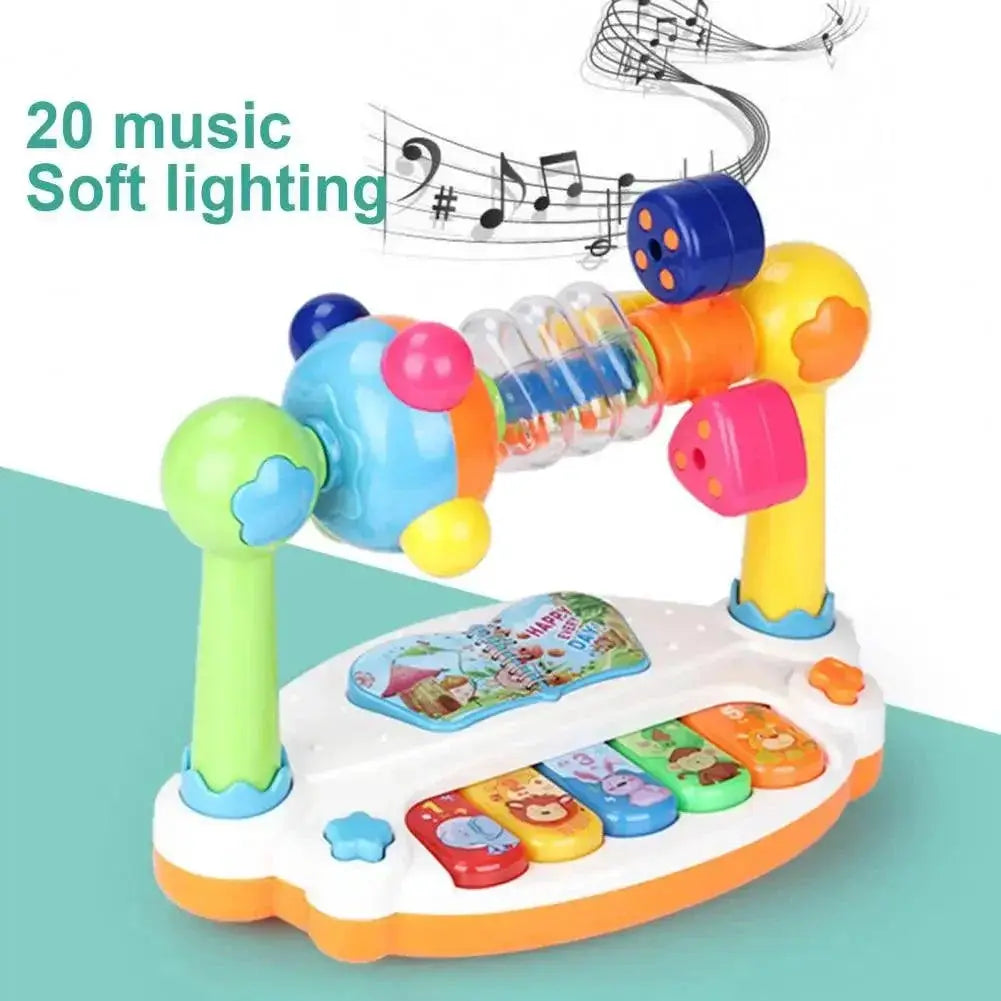 Children's Rotating Music Piano Interactive Educational Toy