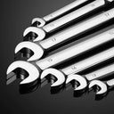 Flex Head Ratchet Wrench Spanner Metric Tool for Repairs