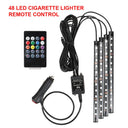 Car RGB Ambient Lights LED Strips 8 Colors Off Road SUV