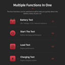 Car Battery Tester Kingbolen BM510 Analyzer for 6V 12V 24V