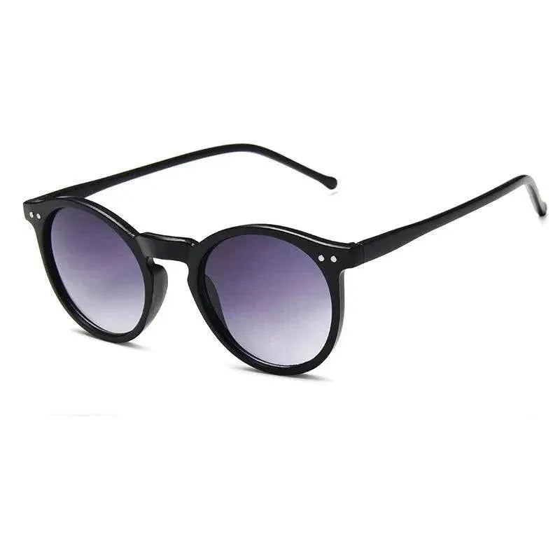 Trendy Retro Oval Frame Sunglasses For Women Fashion Eyewear