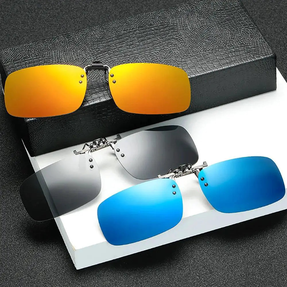 Stylish Polarized Clip On Sunglasses UV400 For Men And Women