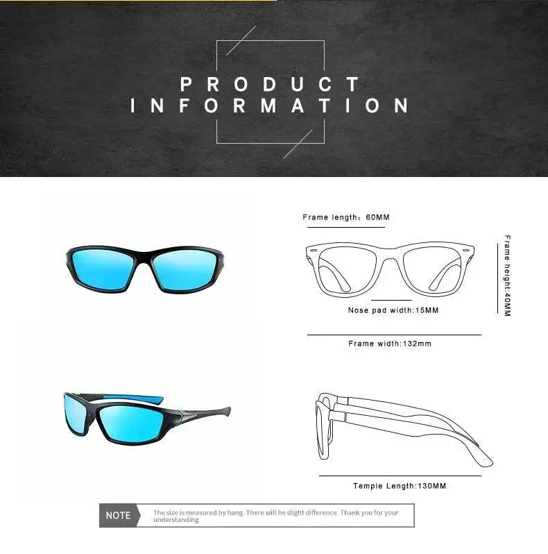 Mayten Mens Polarized Vintage Sunglasses For Travel Fishing